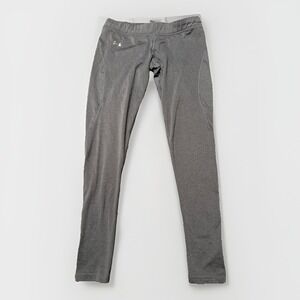 Under Armour Woman's‎ Size Large Gray Active Gym Running Leggings 32x30.5